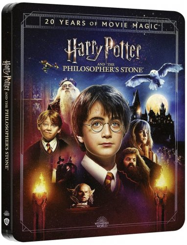 Harry Potter a Kámen mudrců (20. výročí) - 4K Ultra HD Blu-ray Steelbook