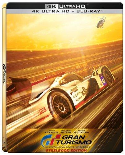 Gran Turismo - 4K Ultra HD Blu-ray + Blu-ray Steelbook Gold (bez CZ)