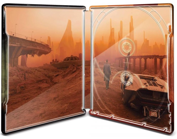 detail Blade Runner 2049 - 4K Ultra HD BD + BD + bonus disk Steelbook (bez CZ)