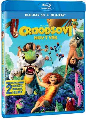 Croodsovi: Nový věk - Blu-ray 3D + 2D (2BD)