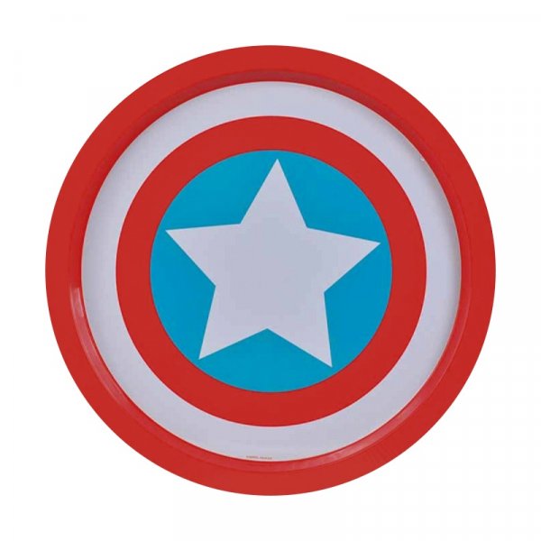 detail Plechový podnos Captain America