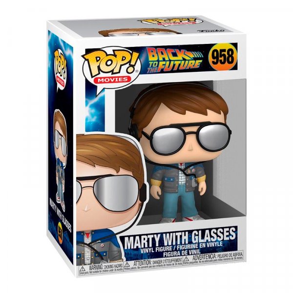 detail Funko POP! Movie: BTTF - Marty w/glasses (Back to the Future)