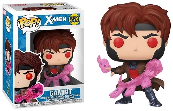 detail Funko POP! Marvel: X-Men Classic - Gambit w/ Cards