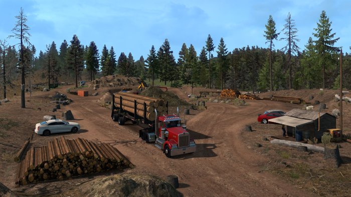 detail American Truck Simulator: Oregon (datadisk) - PC