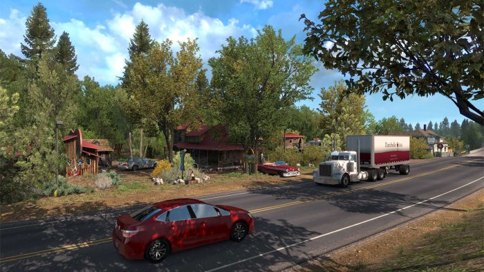 detail American Truck Simulator: Oregon (datadisk) - PC