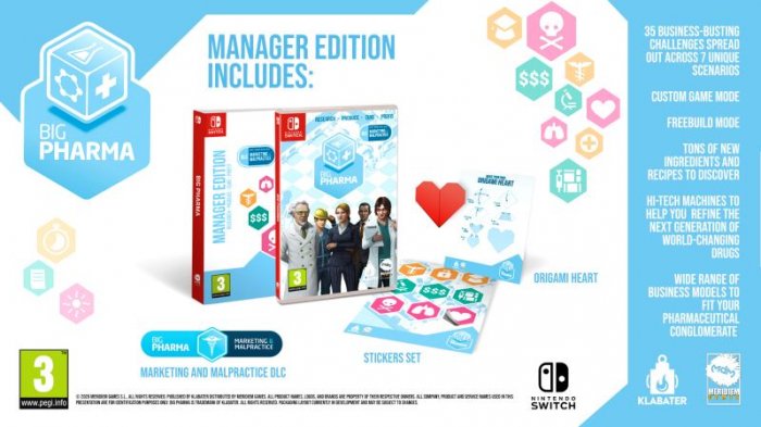 detail Big Pharma Manager Edition - Switch