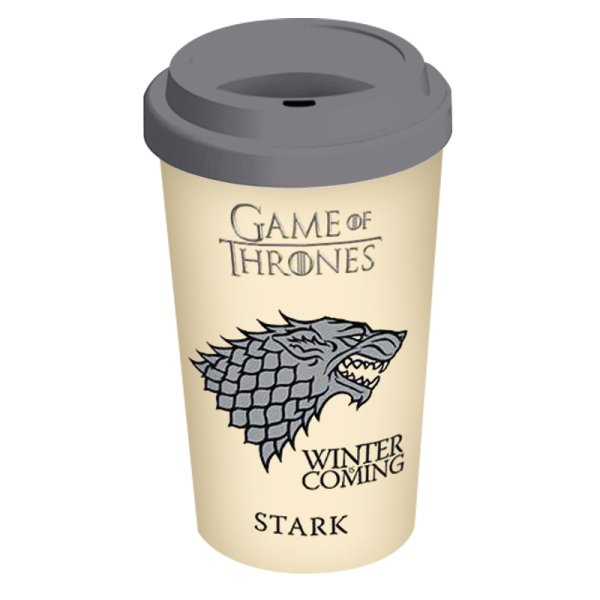 detail Hrnek Game of Thrones - Stark cestovní 340 ml