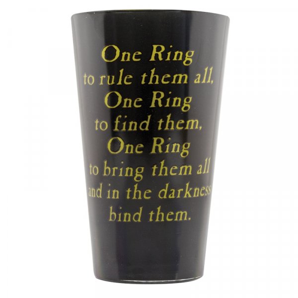 detail Sklenice Lord of the Rings - Jeden prsten 500 ml
