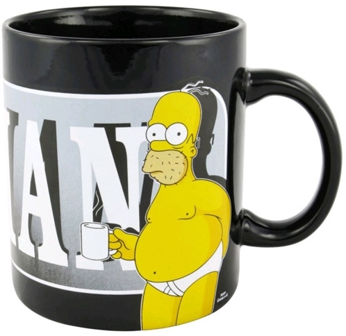 detail Porcelánový hrnek Simpsonovi - Homer Last Perfect Man (objem 850 ml)