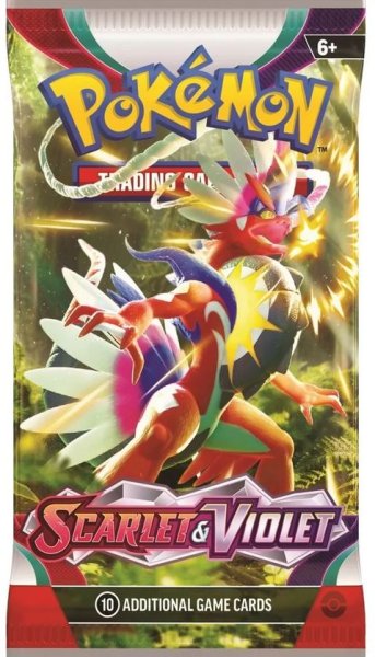 detail Pokémon TCG: Scarlet and Violet - 10 sběratelských karet