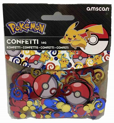 Konfety Pokémon - dekorace 14g