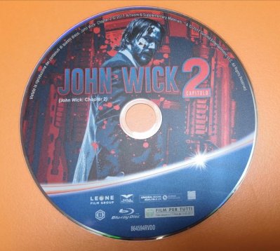 John Wick 2 - Blu-ray outlet (bez CZ)