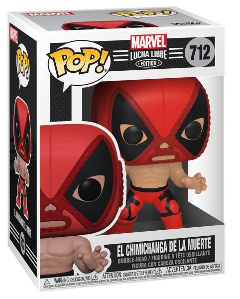 detail Funko POP! Marvel: Luchadores - Deadpool