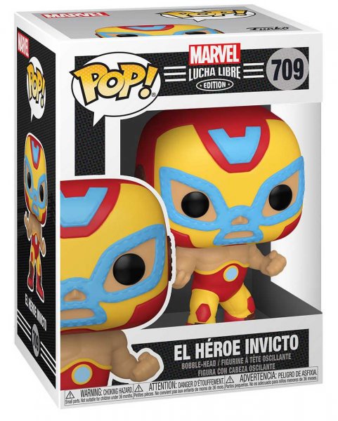 detail Funko POP! Marvel: Luchadores - Iron Man
