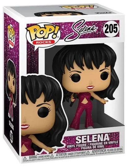 detail Funko POP! Rocks: Selena (Burgundy Outfit)