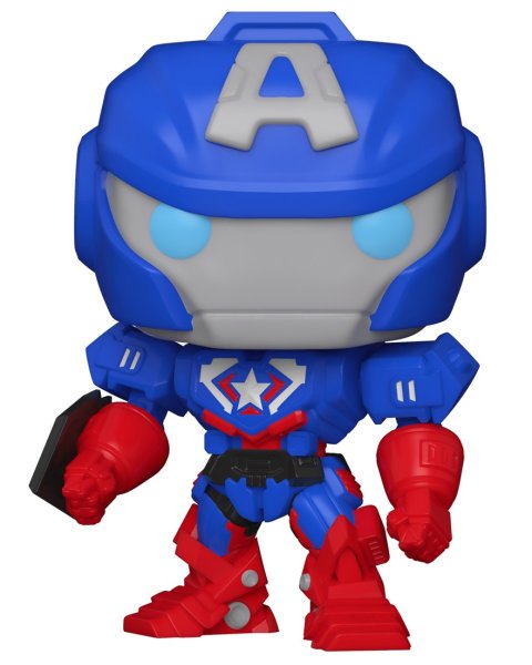 detail Funko POP! Marvel: Marvel Mech - Cap. America