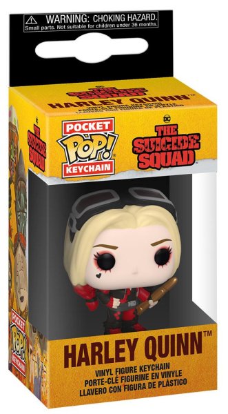 detail Klíčenka Funko POP! Keychain: The Suicide Squad - Harley Quinn (Bodysuit)