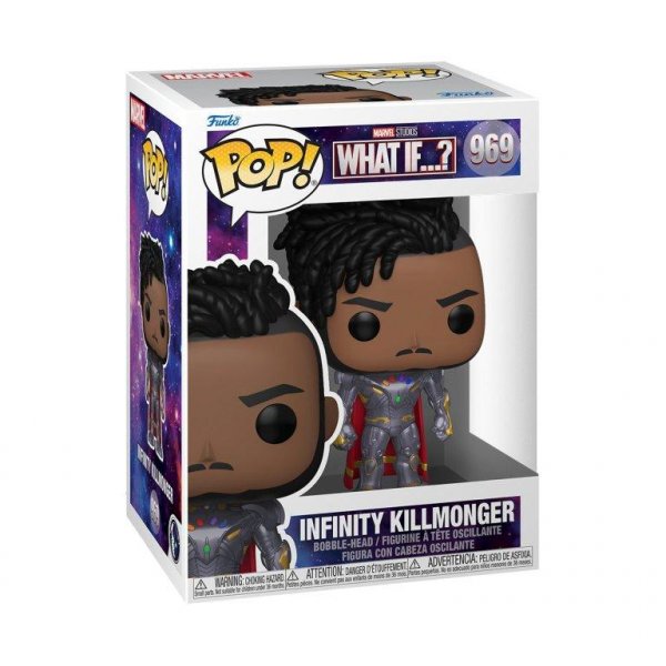 detail Funko POP! Marvel: What If S3 - Infinity Killmonger