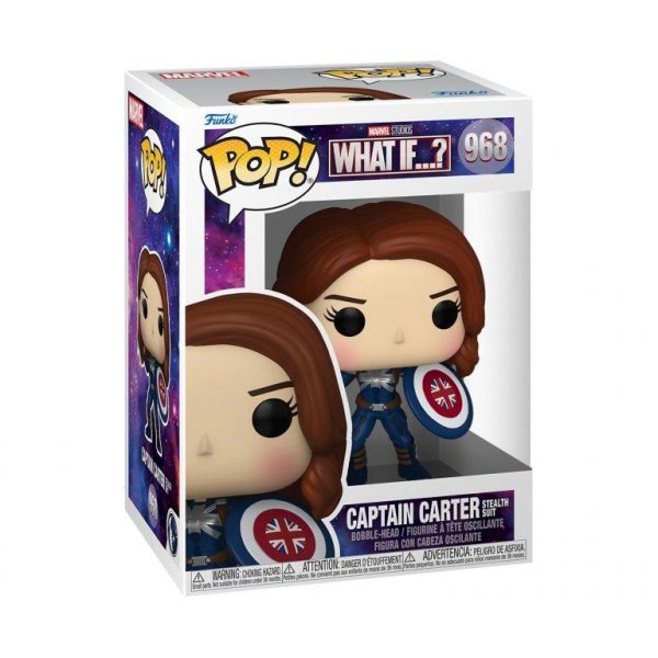 detail Funko POP! Marvel: What If S3 - Captain Carter (Stealth)