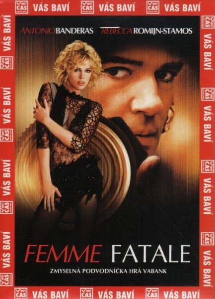 detail FEMME FATALE - DVD pošetka