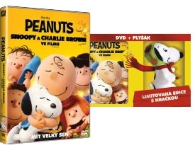 Peanuts: Snoopy a Charlie Brown ve filmu DVD + PLYŠÁK