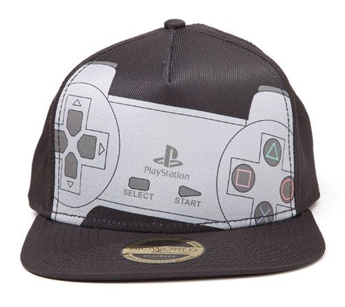 detail Kšiltovka PlayStation - šedá