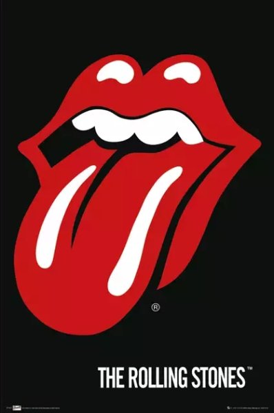 detail Rolling Stones plakát 61x91,5cm