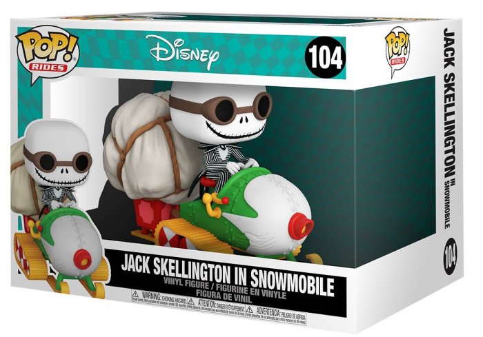 detail Funko POP! Ride: NBC S7 - Jack w/ Goggles v Snowmobile